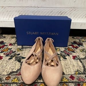 Stuart Weitzman Odelia Strappy Ballet Flats